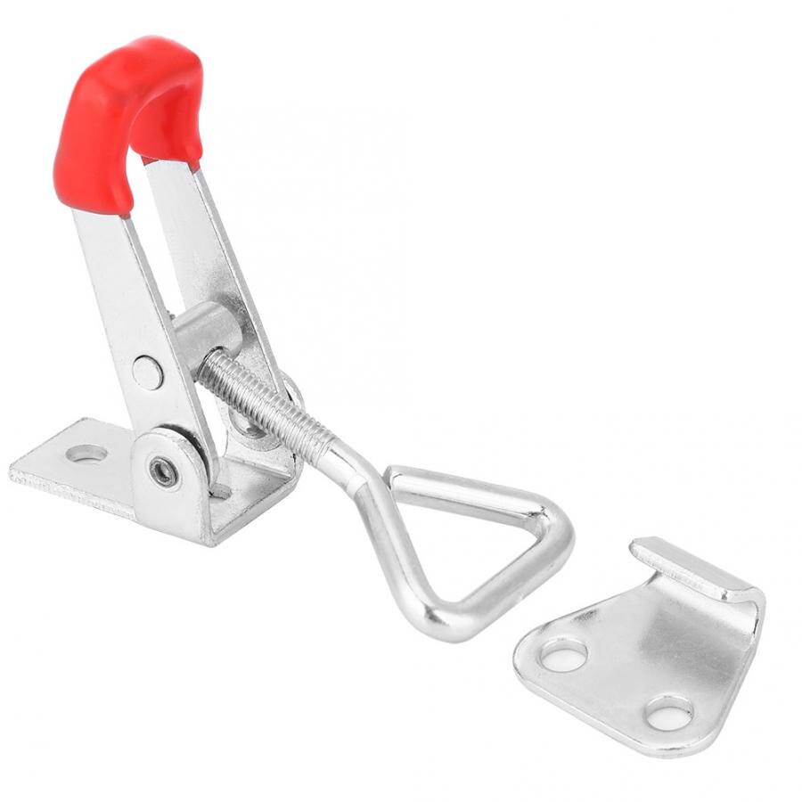 clasp lock 304 Stainless Steel Adjustable Hasp Tool Box Cabinet Toggle Latch Catch Buckle hardware furniture