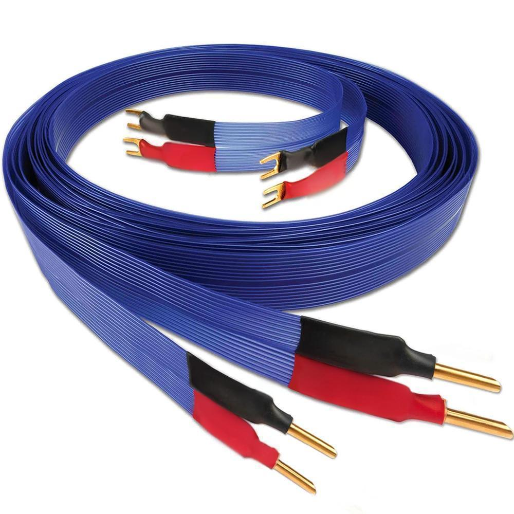 Audio-luidsprekerkabel Verzilverde OFC-luidsprekerkabel Platte Hifi-audiokabel Audiofiele snoer voor versterker DVD CD: WIT / 8m