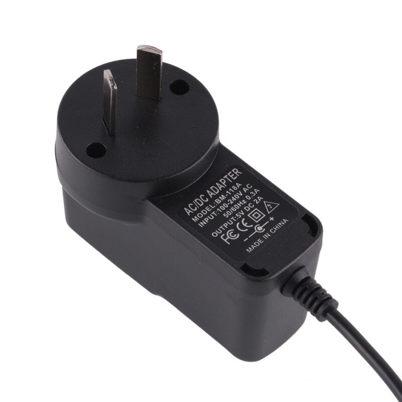 Universal Power Adapter Supply Charger Adapter EU US UK AU Plug 5V 2A AC-DC For H96 x88 A5x MAX V88 T95 X96 X92 Set Top Box Plug