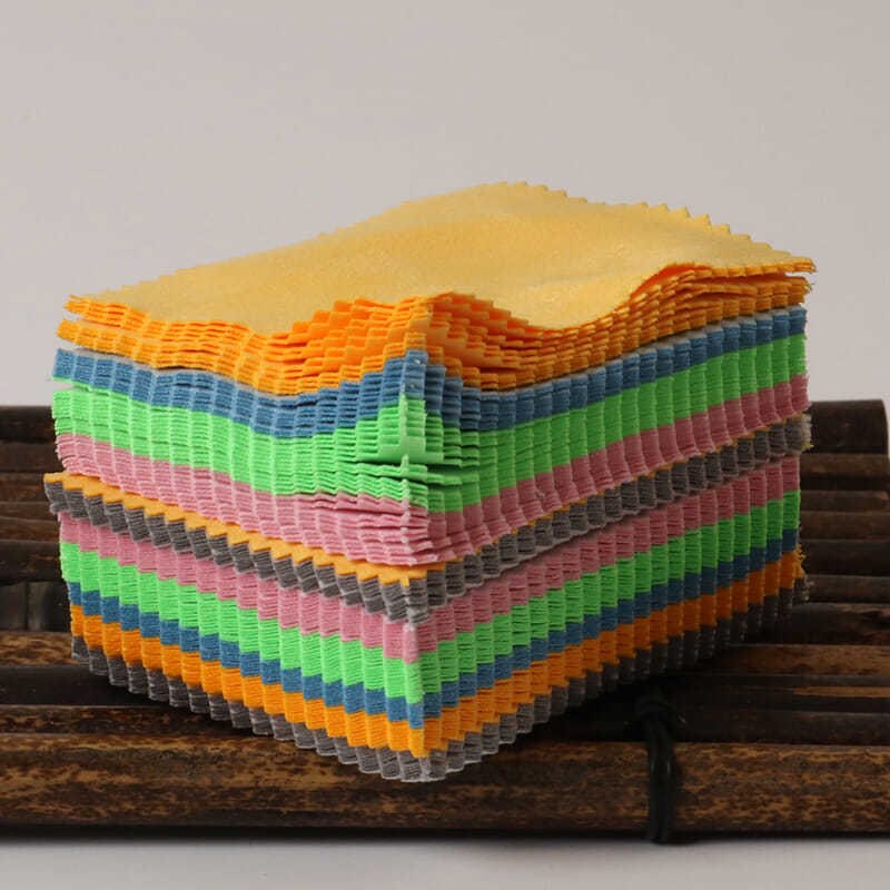 Paño de limpieza de microfibra para gafas, paño limpiador para pantalla de teléfono, cámara, gafas de sol, Color aleatorio, 13x13cm, 100 piezas