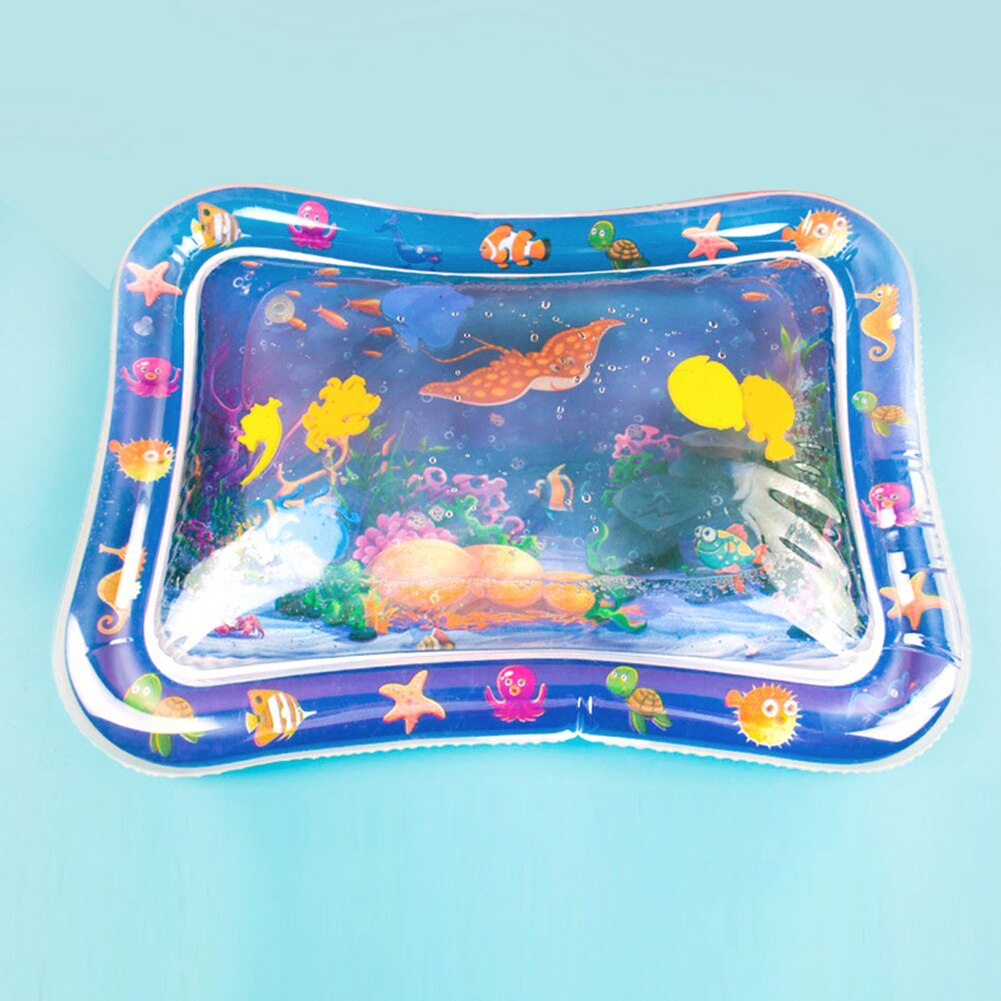 Baby Baby Cartoon Octopus Dolfijn Opblaasbare Water Mat Zomer Spel Pad Speelgoed Goed Hulpmiddel Voor Ouder-kind Interactie