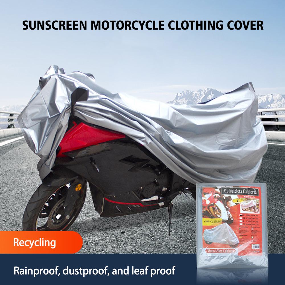Motorfiets Outdoor Indoor Beschermhoes Waterdichte Fiets Scooter Outdoor Regen Stof UV Proof Zonbescherming Case Voor Motor