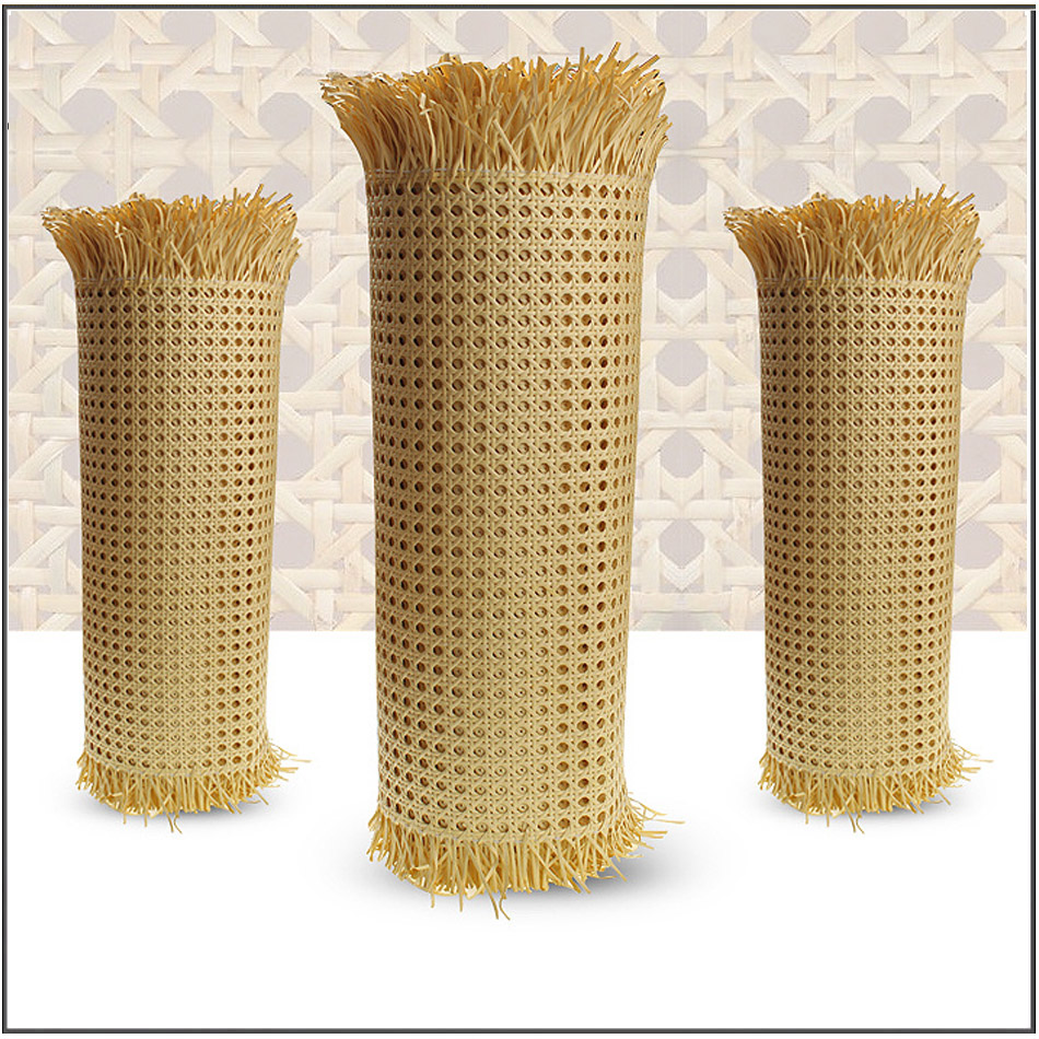 Rouleau de sangles en plastique de rotin PE, 40 45 50 60cm de large 1m 1.5m 2m, feuille d'osier pour chaise Table, matériel de réparation de meubles