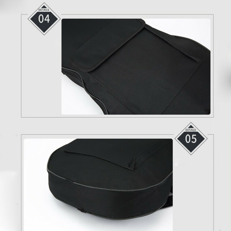 600d correias duplas guitarra baixo elétrica saco macio caso mochila preto