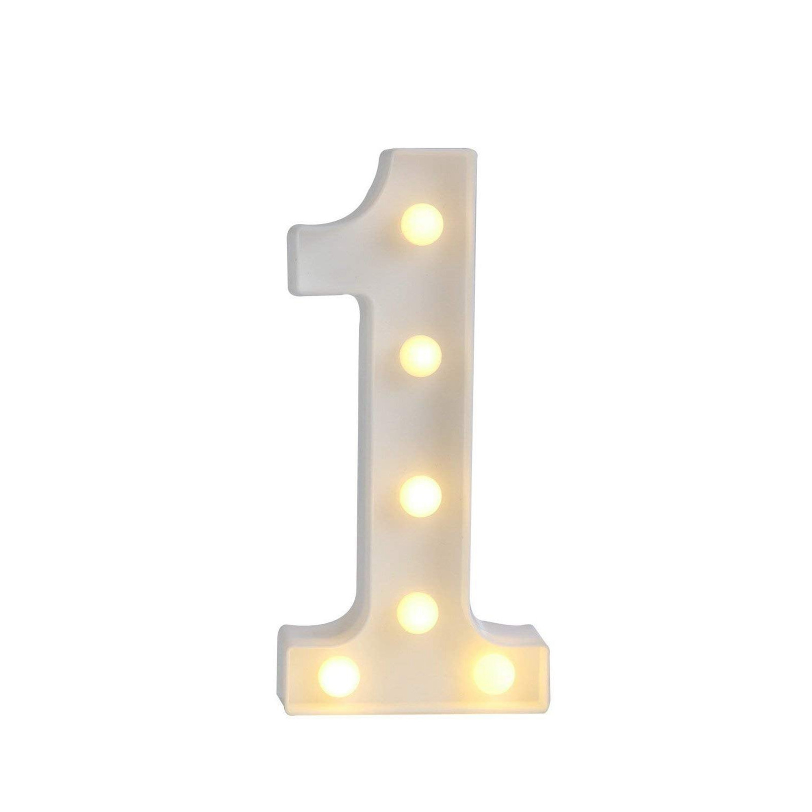 Number LED Night Lights Luminous Number Letter Lamp Light for Home Wedding Birthday Christmas Party Decoration Scene Props