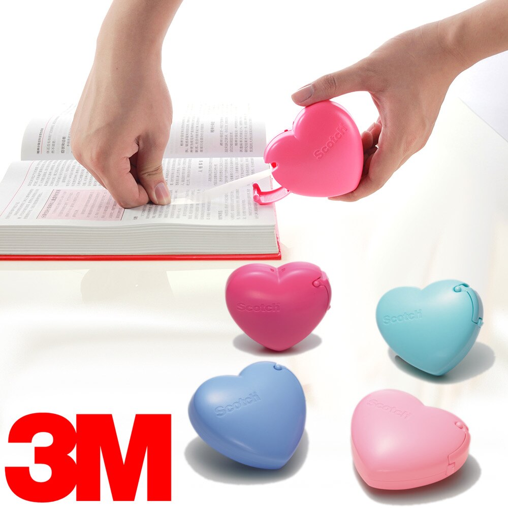 3M Scotch Tape Dispenser With Magic Stealth Transparent Tape Office Stationery Adhesive Tape Holder 3M Big Brand Are Trustworthy