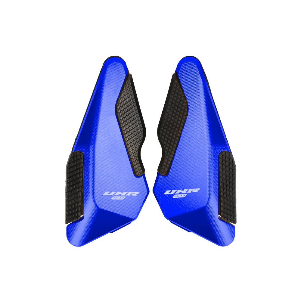 UHR 125 150 UFR Motorcycle Rear Passenger Footrest For Haojue UHR125 UHR150 UFR150 Footpegs Foot Rest Pegs Pedals Step Accessory: Ivory