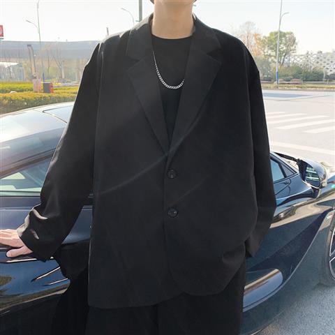 Pijo Coreano Hombres ropa de Chaqueta de traje para hombre Chaquetas para Los Hombres Chaquetas Y Americanas Veste traje de hombre: Negro / M