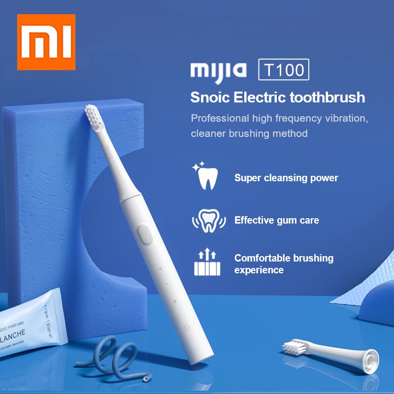 Xiaomi Mijia Sonic Elektrische Tandenborstel Draadloze Usb Oplaadbare Tandenborstel Waterdichte Ultrasone Automatische Tandenborstel