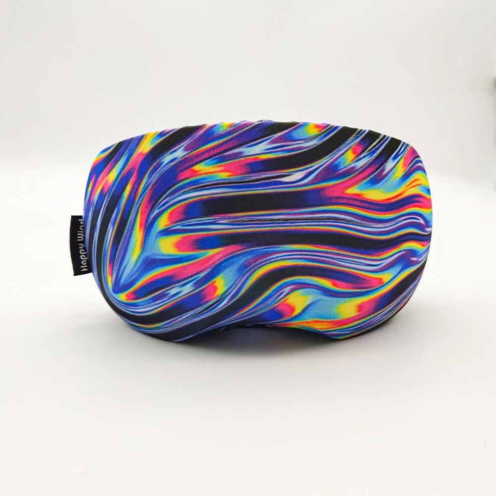 Funda elástica para gafas de esquí, Protector de gafas de snowboard para invierno, deportes al aire libre, fundas para gafas de esquí a prueba de arañazos: Castaño