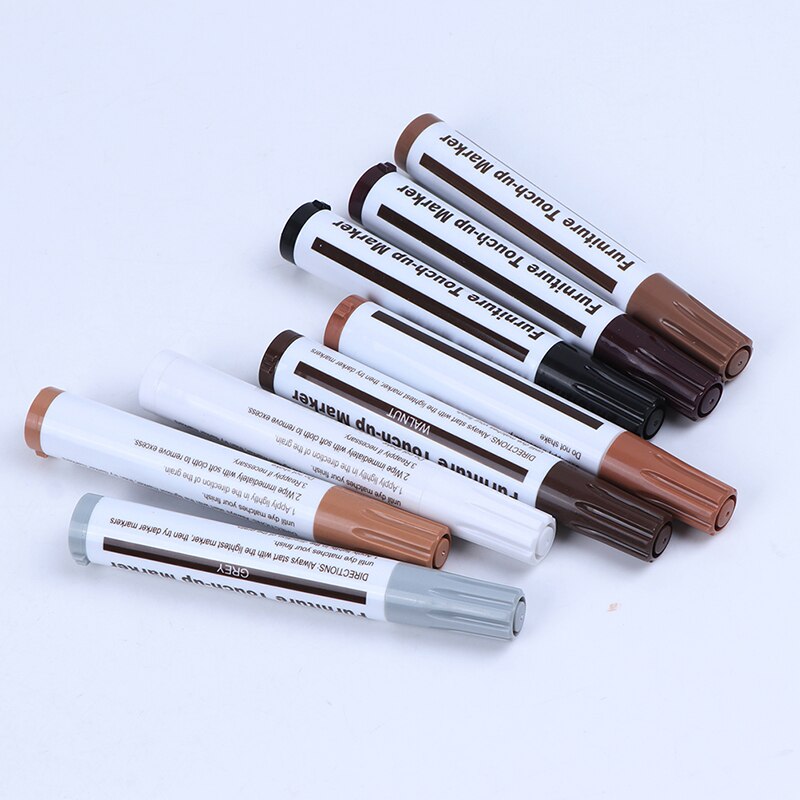 1pc Furniture Repair Pen Markers Scratch Filler Paint Remover For Wooden Cabinet Floor Tables Chairs