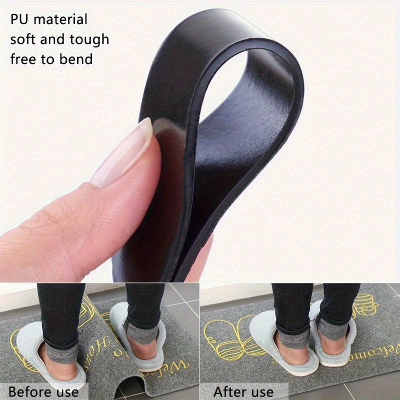 8 STuks Vloerkleed Grippers - Herbruikbare Antislip Tapijtstickers voor Houten Vloeren