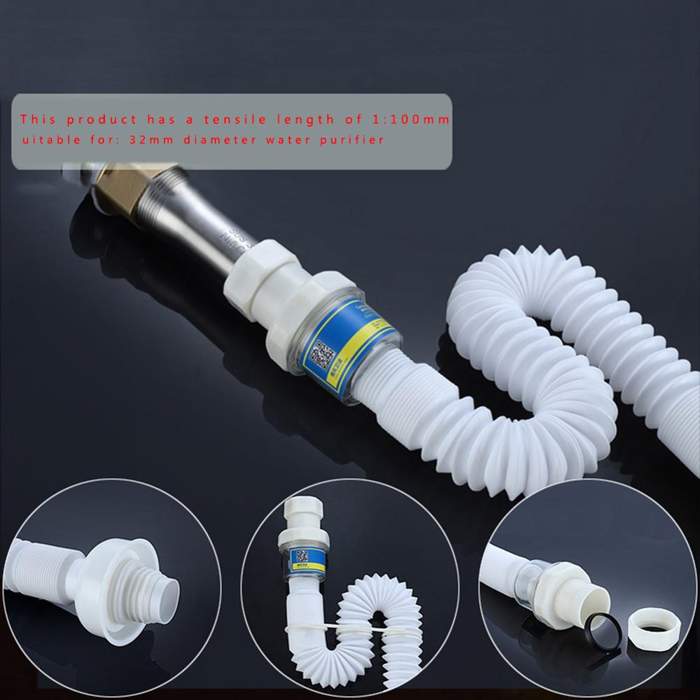 Telescopic Deodorant Hose Drain Sink Wash Basin Under The Water Pipe Basin Pipe Dispenser Accessories