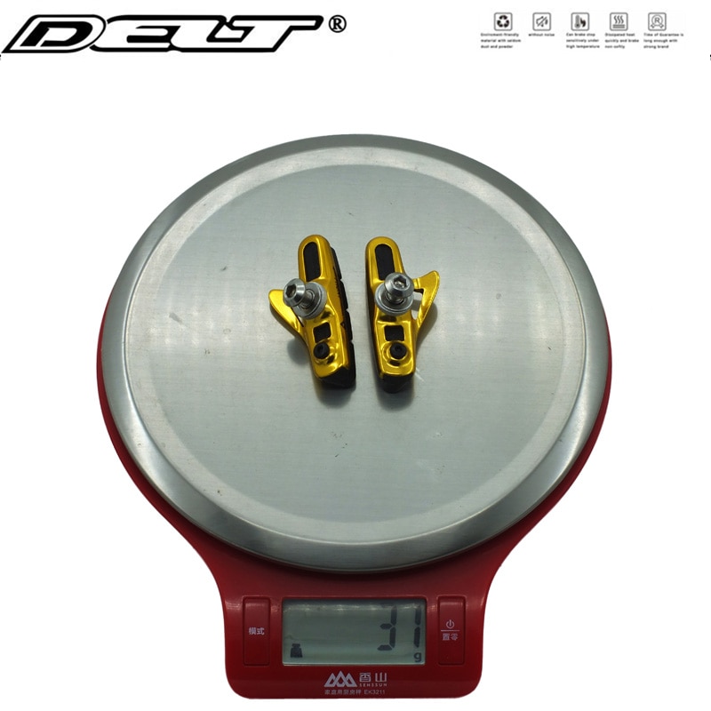 Zapatas de freno para bicicleta de montaña y carretera, 5 colores, 55MM para SHIMANO 105, soporte CNC, aluminio negro, accesorios