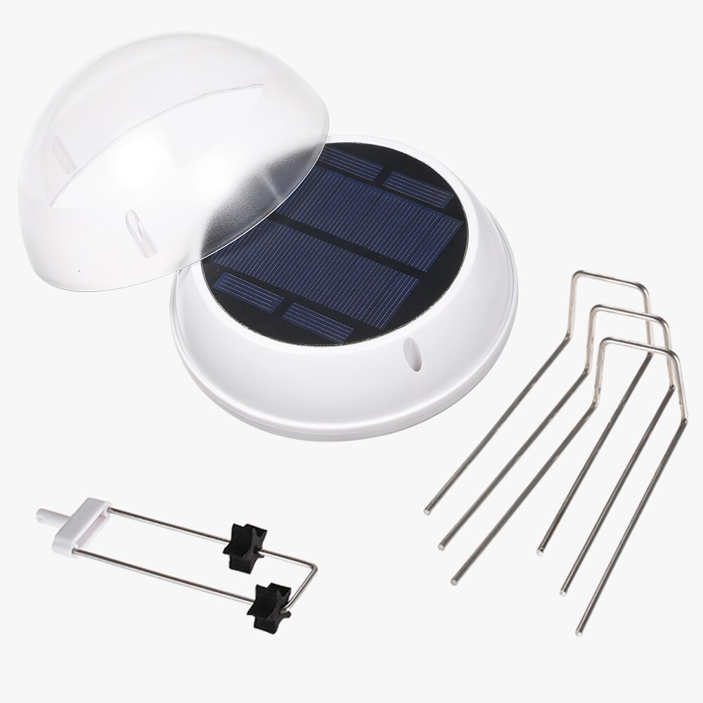 Agitateur solaire pour bain d&#39;oiseaux, 5V, avec batterie de secours, fournitures de jardin