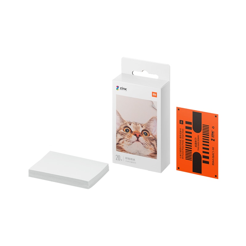 Xiaomi-impresora mijia AR, 300dpi, portátil, para fotos, Mini bolsillo con DIY, Share, 500mAh, impresora de bolsillo para imágenes, funciona con mijia