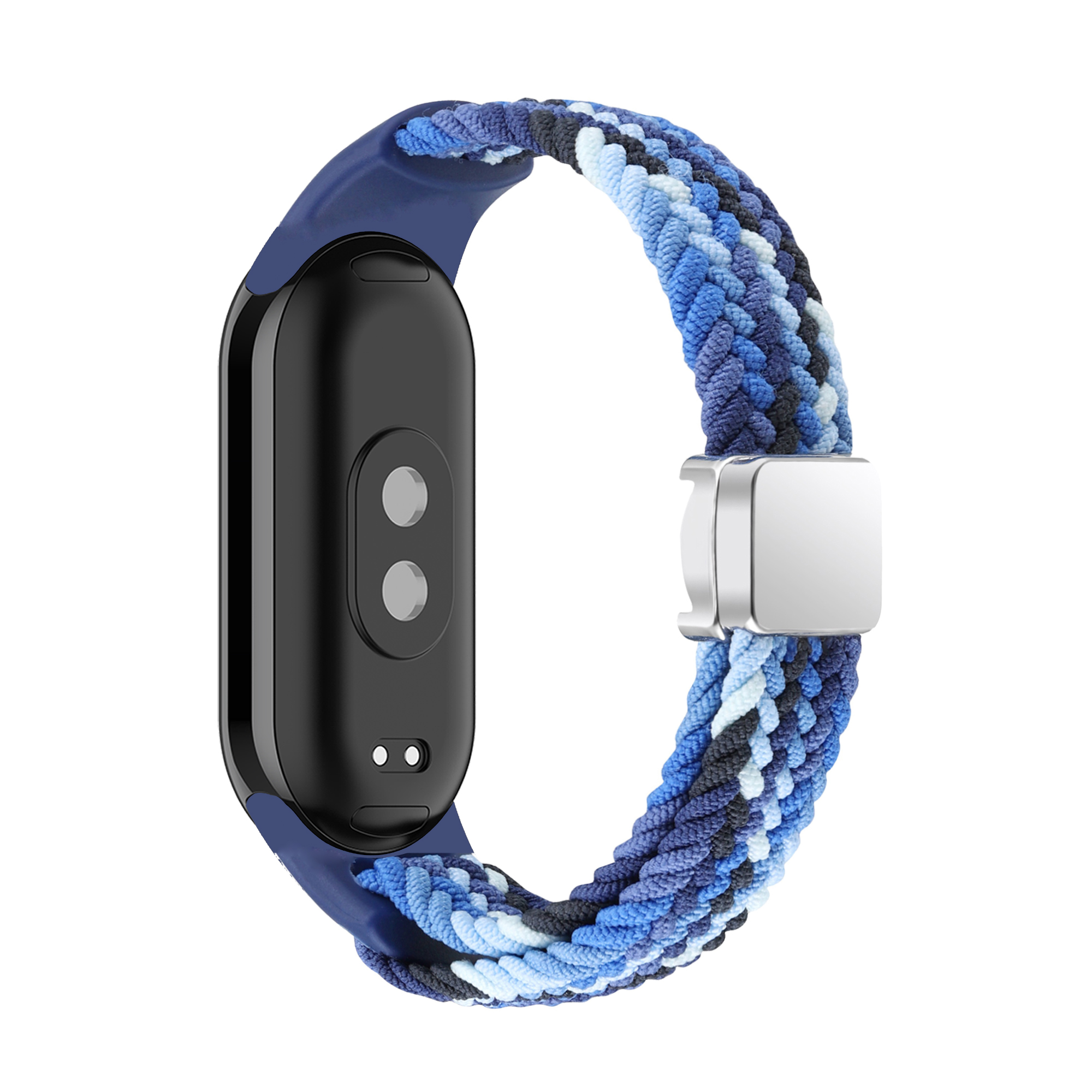 Boucle solo tressée pour Xiaomi Mi Band 9 8, accessoires de sangle, remplacement magnétique en nylon, bracelet, ata eld9 ata eld8, bandes NDavid