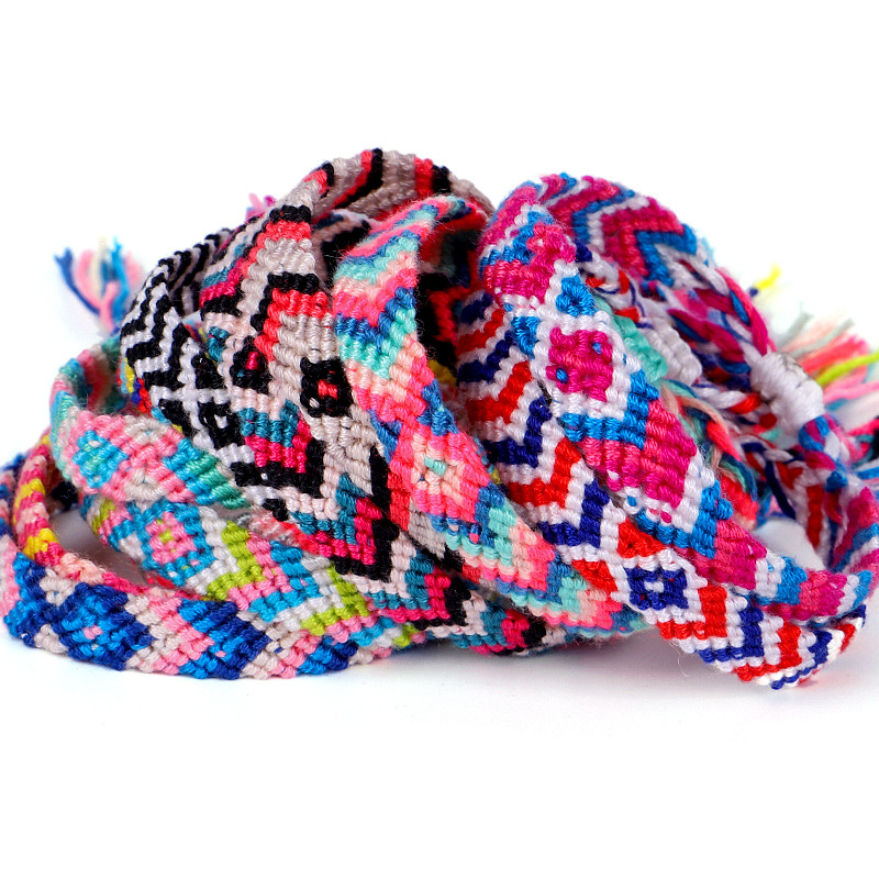 Boho Fish Shape Handcrafed Friendship Bracelet Girl Women Femme Call Me By Your Name Similar Cotton Surf Jewelry