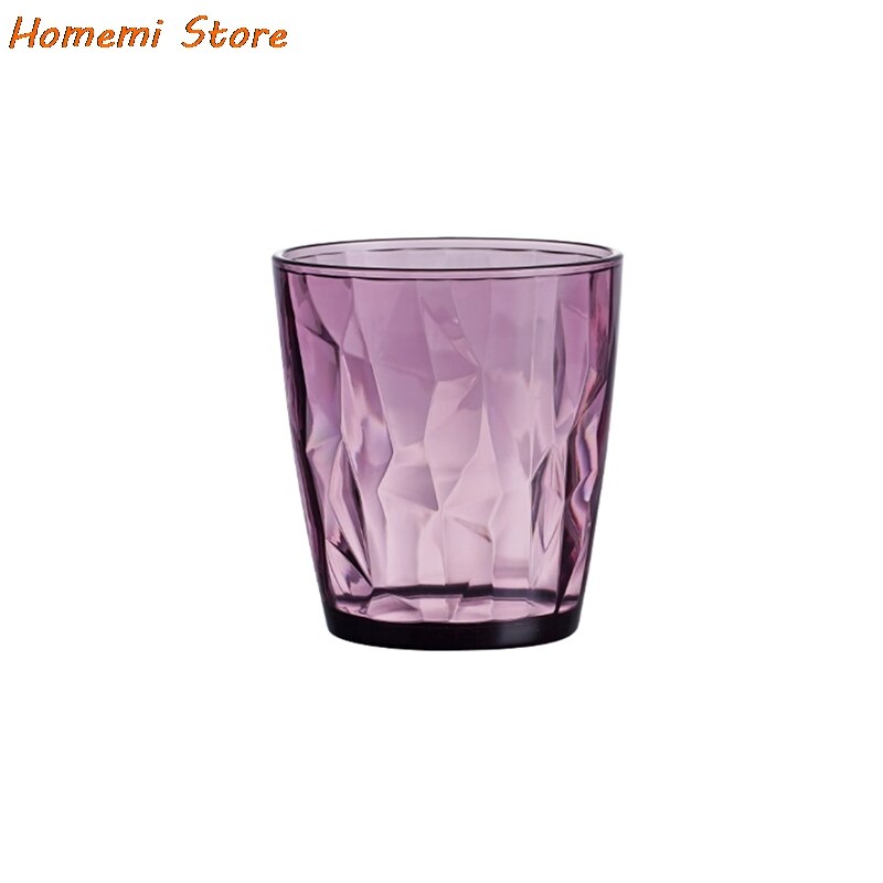 200ml Acrylic Drinking Cups Water Cup Juice Glasses For Drinking Tea Transparent Cup Kitchen Dining Bar Tools: Purple