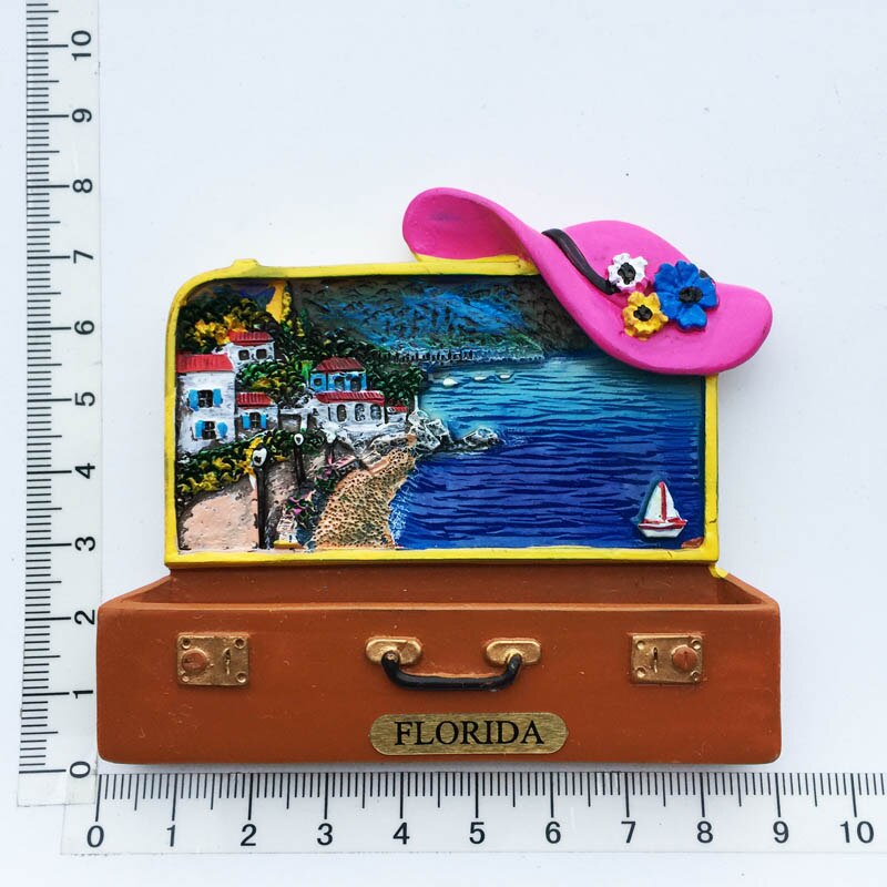 World Tourism Fridge Magnets Souvenir Spain Italy USA France Malta Jamaica Refrigerator Magnets Home Decor Ideas: 16