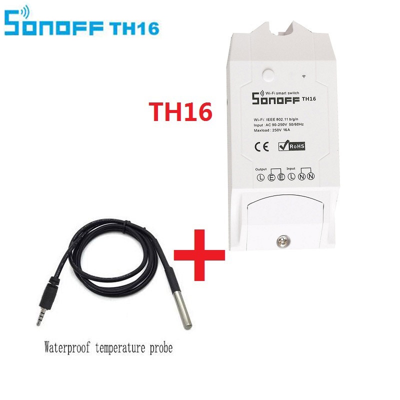 sonoff Smart home TH16 Switch test Temperature Humidity Sensor Intelligent automation module