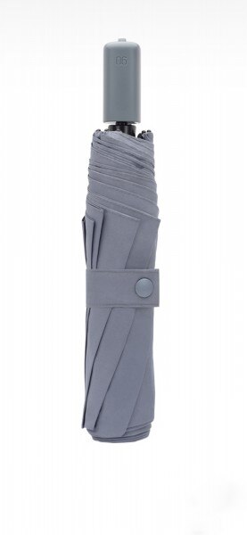 Ombrello pieghevole in Lega di Alluminio Tubo Pratico Antivento Impermeabile non-automatico unisex Pioggia e suola Ombrelli: grigio