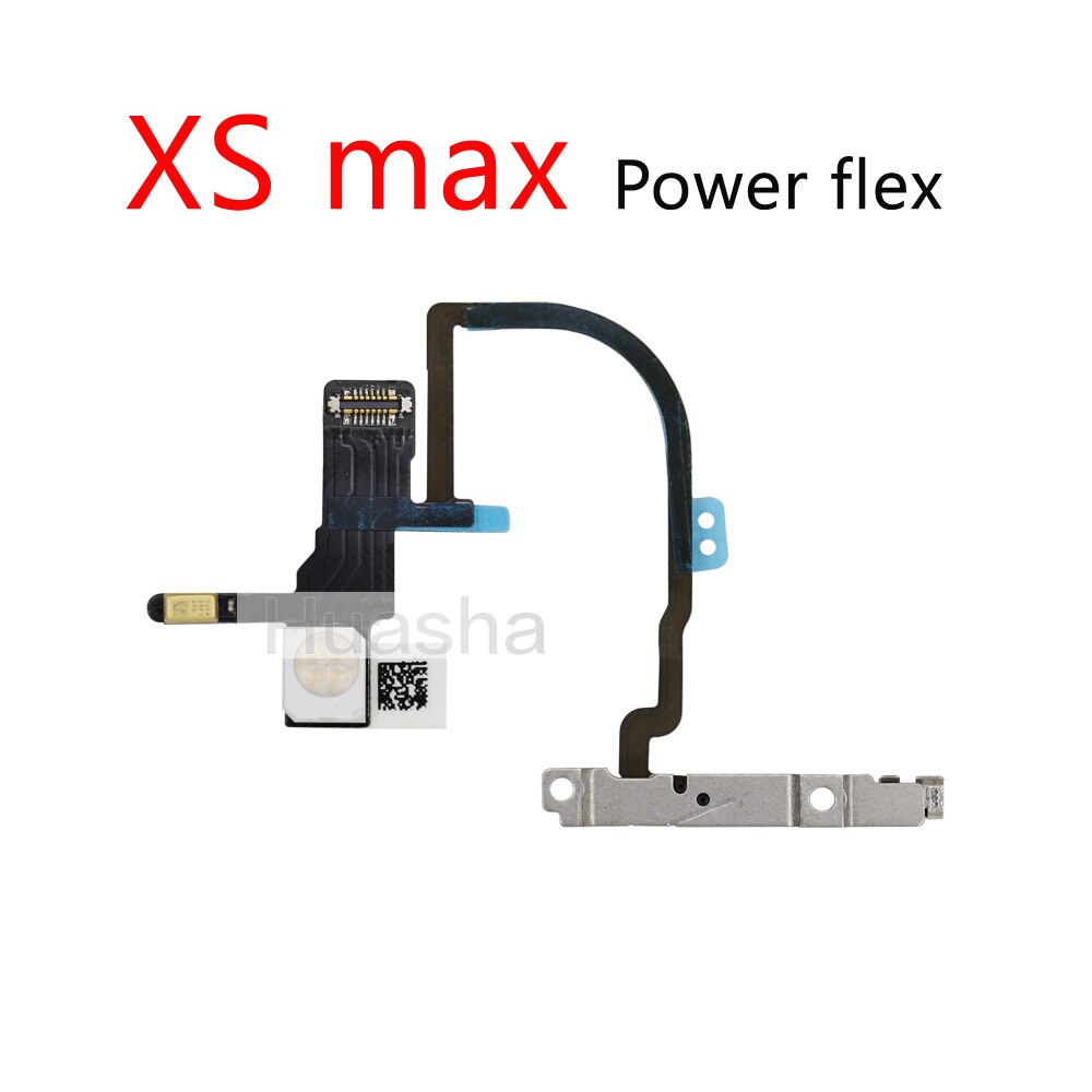 1pcs Für iPhone X Xs Max XR Stumm &amp; Volumen Power Tasten key Schalter Flex Kabel Mobille Telefon Reparatur teile