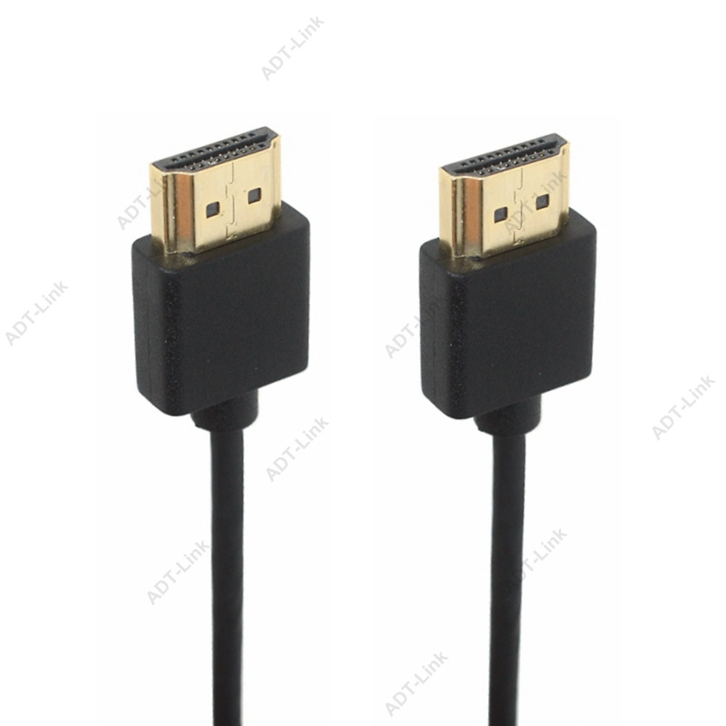 Od 3.0mm superzachte dunne micro hdmi male naar hdmi & mini hdmi male kabel 2k 4k hd @ 60hz lichtgewicht draagbaar