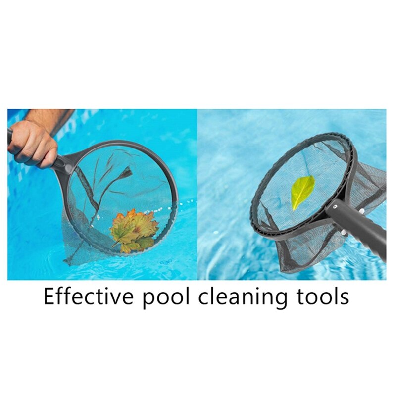 Pool Cleaning Kit, Pond Maintenance Kit Swimming Pool Accessories With Leaf Skimmer Net &amp; Glove For Swimming Pool