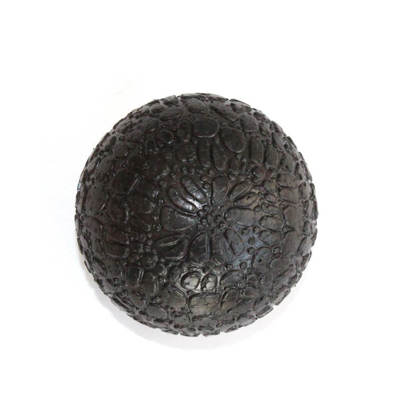 1 stk 10cm høj tæthed epp massage bold letvægts sort fitness træning lacrosse bold krop yoga sport træning sort hård stor