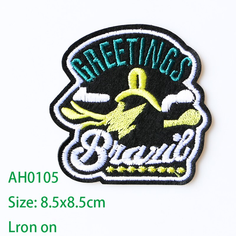Medaille-icoon van het amerikaanse korps mariniers geborduurd met strijkpatches voor kleding, doe-het-zelf strepen, kledingpatchwork, stickers, aangepaste badges: Ah0105