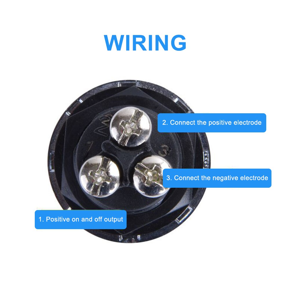 12V 50A Car Engine Start Push Button Keyless Start Button Ignition Starter Car Engine Start Button Auto Accessories