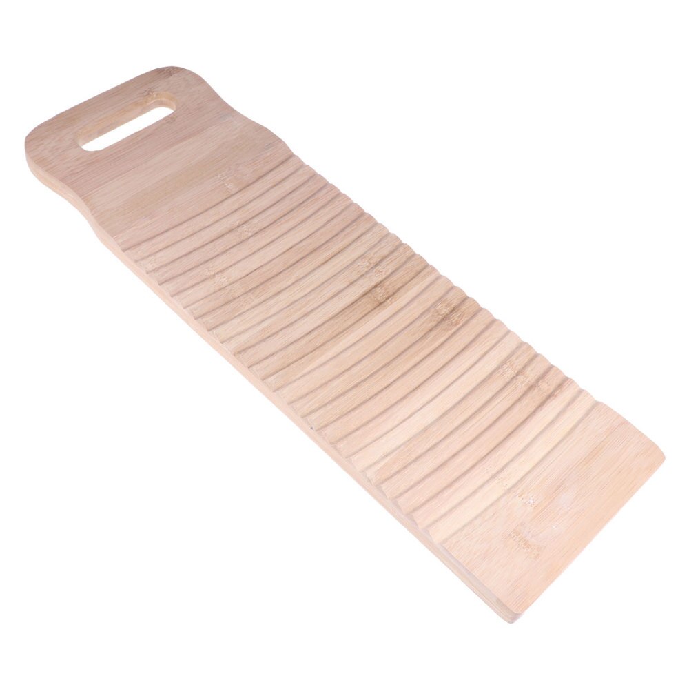 Wooden Washboard Old-fashioned Laundry Washboard Antislip Shirts Cleaning Washboard