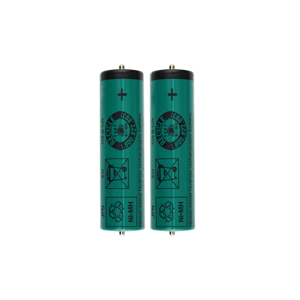 2Pcs HR-AAUV Braun Scheerapparaat Serie Batterij 150S-1 320S-4 380S-4 390CC-4 350CC-4 330 1.2V Ni-Mh Oplaadbare Batterij