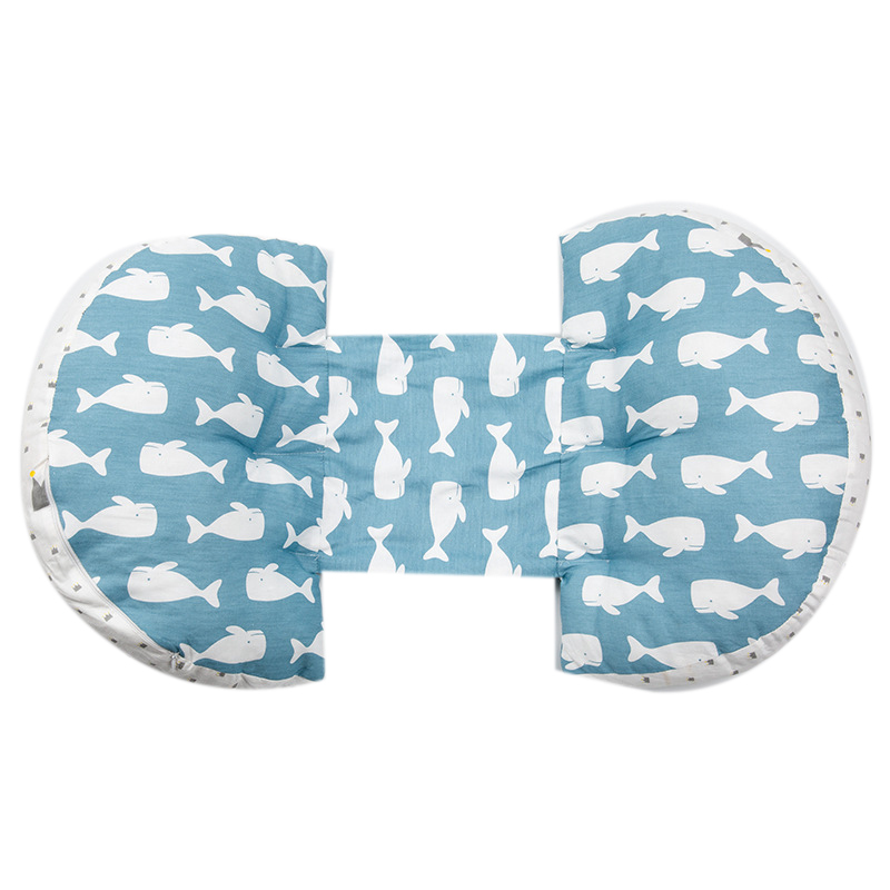 Oreiller d'allaitement pour femmes enceintes | Oreiller en forme de U multifonctionnel, taille latérale, oreiller levage d'estomac, fournitures de couchage: 01