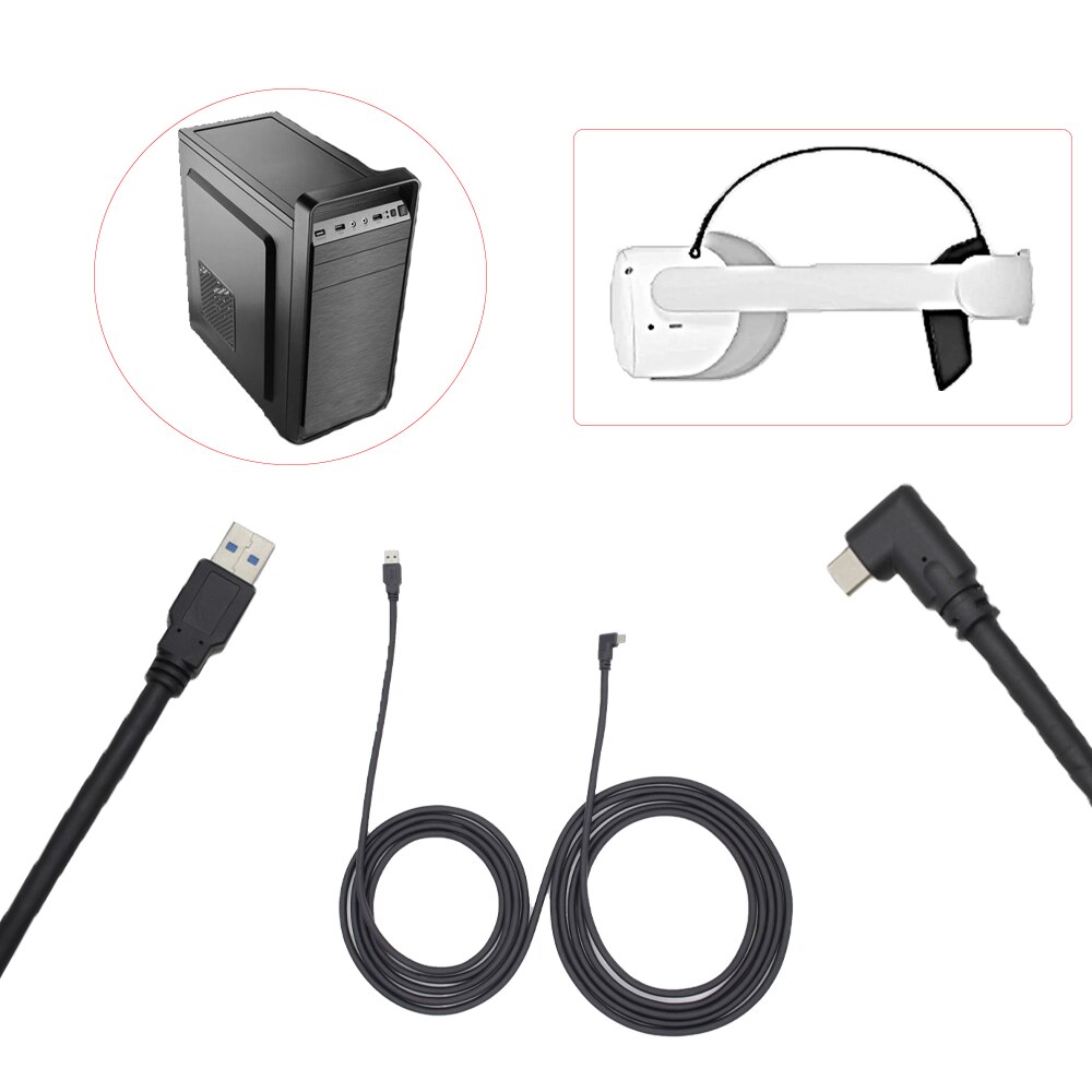 5M Is Geschikt Voor Oculus Quest 1 \ 2 Controller Data Transmissie Lijn, High-Speed Transmissie, ongehinderd 3.0