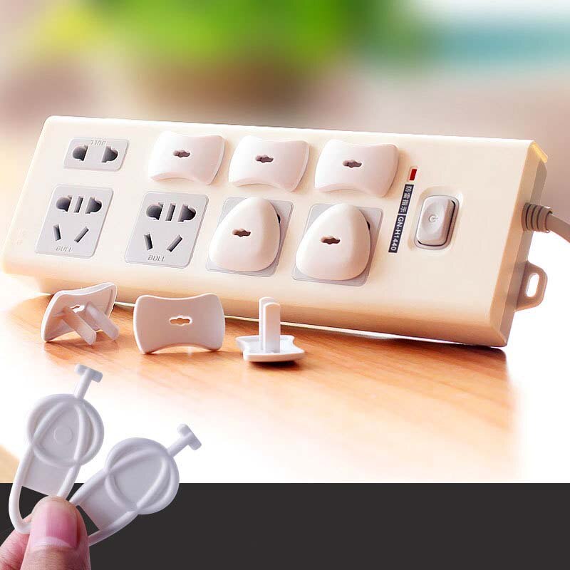 10pcs/European/American/British standard socket cover baby and child electric shock protection ABS insulated safety socket cover