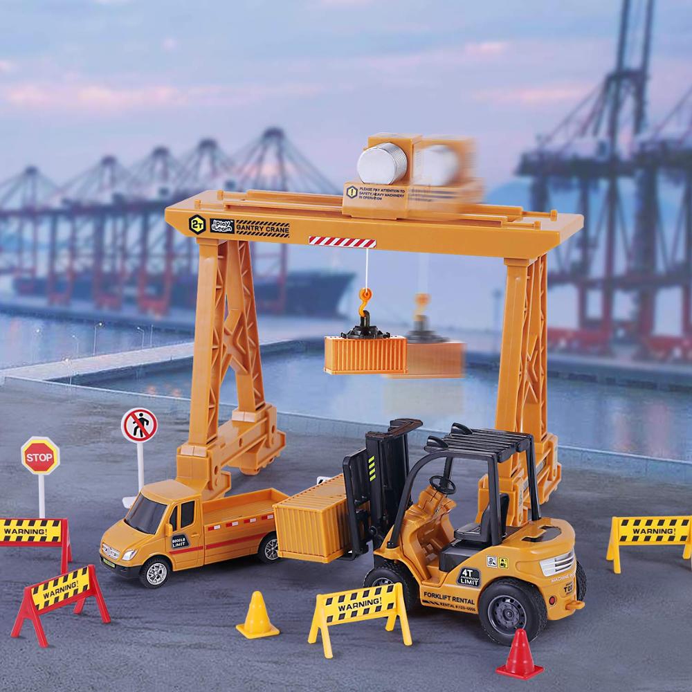 IPlay, iLearn Camion Giocattolo impostato, costruzione di Trasporto Merci Veicoli Giochi per Bambini Regali per 3 4 5 6 Anni di Età Dei Ragazzi Bambini