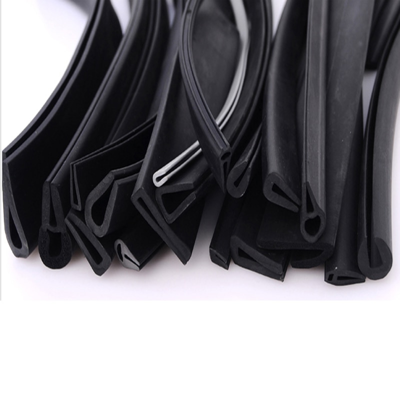 U Channel Rubber Edge Moulding Trim Weather Strip Car Door Protector Edge Guard Rubber Sealing