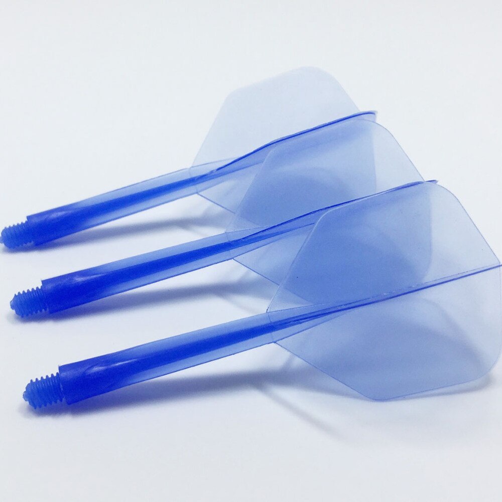 6 Pcs Transparent Fine Thread Dart Flights Darts Accessory Outdoor and Indoor Sports Dart Tail (Red, Black, Blue, Purple,: Picture 1