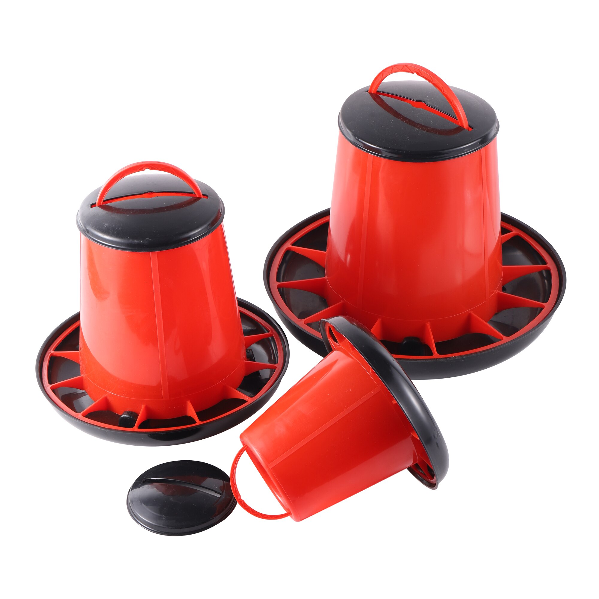 1.5kg/3kg/6kg Chicken Automatic Feeder Quail Pigeon Feeder Chicken Feeding Bucket Poultry Animal Feeding Tools 1Pc