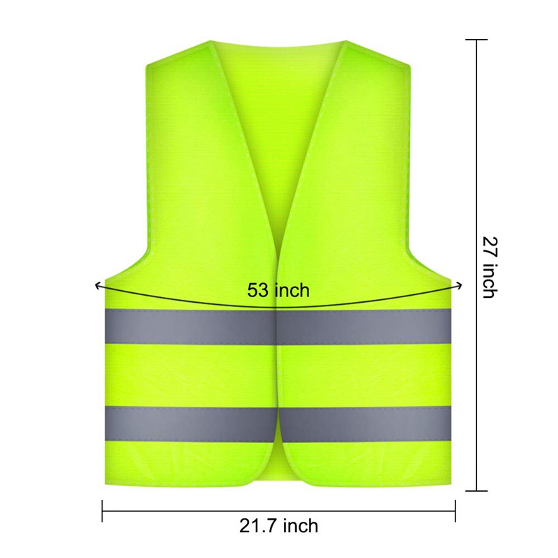 High Visibility Child Safety Vests With Reflective Bracelets For - View #6
