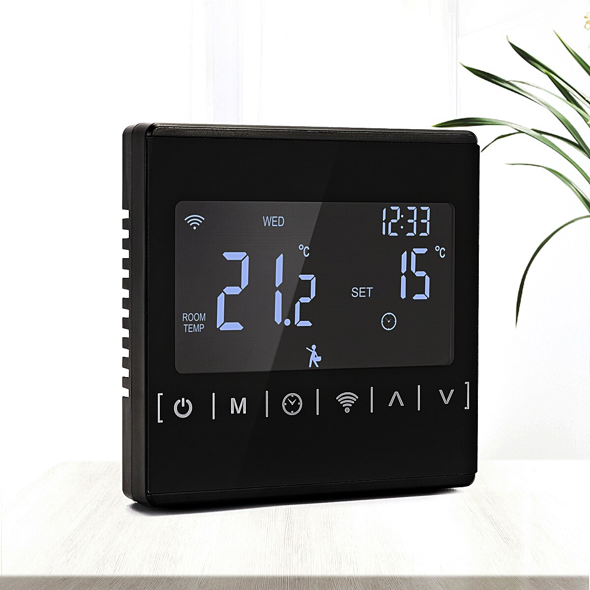 110V 220V smart thermostat WiFi temperature controller can be used with Google Home Alexa