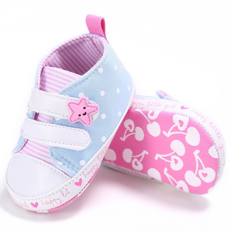 Babyschoenen babyjongens schoenen eerste loopschoenen cartoon gestreept peuter baby's bebé schoenen 11cm 12cm 13cm 0-18 maanden
