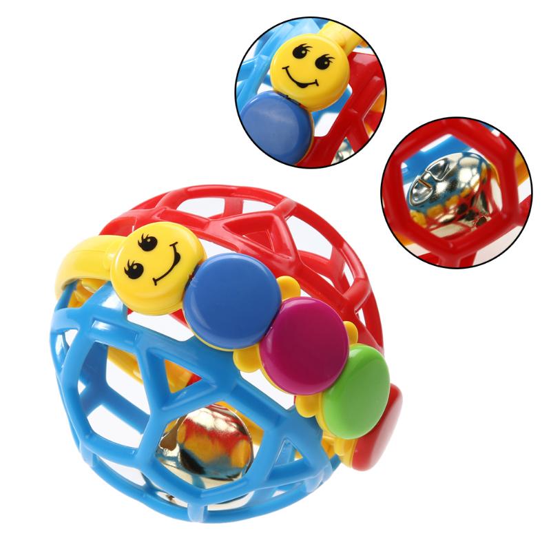 Pelota de plástico ABS para bebés, pelota flexible para niños pequeños, capacidad de agarre, juguetes educativos para actividades, juguete para desarrollar la inteligencia