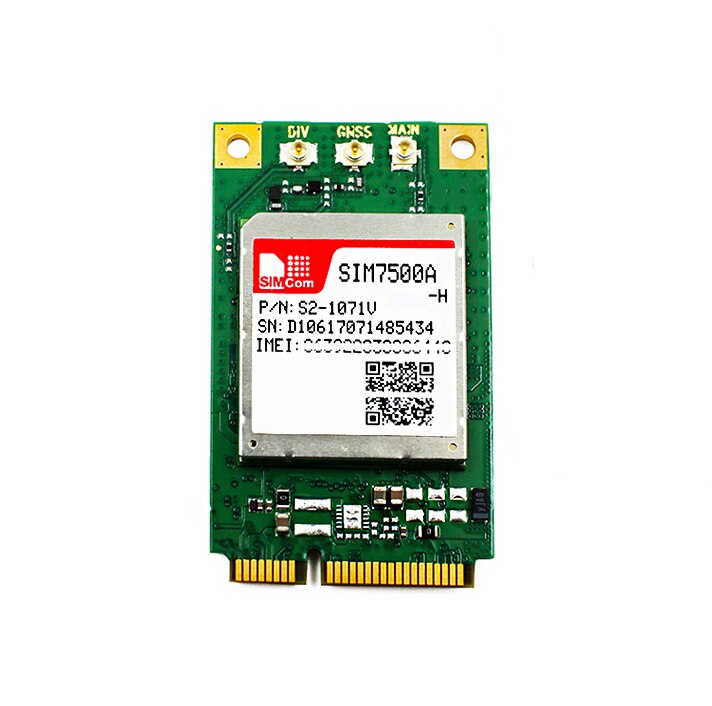 SIMCOM SIM7500A-H Nordamerika LTE Region SIM7500A-H mit MINI PCIE interface, SIM7500A-H-PCIE, B2 (1900) b4 (AWS) B17 (700bc)