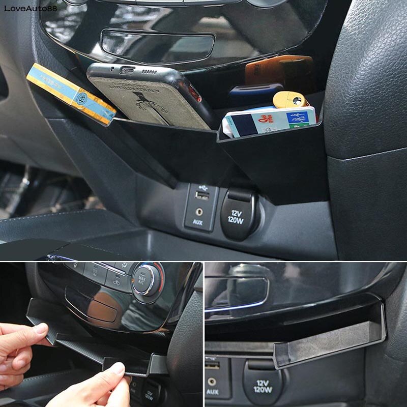 Car Central Console Multifunctional Storage Box Car Multi-grid Storage Box For Nissan X-trail Xtrail T32