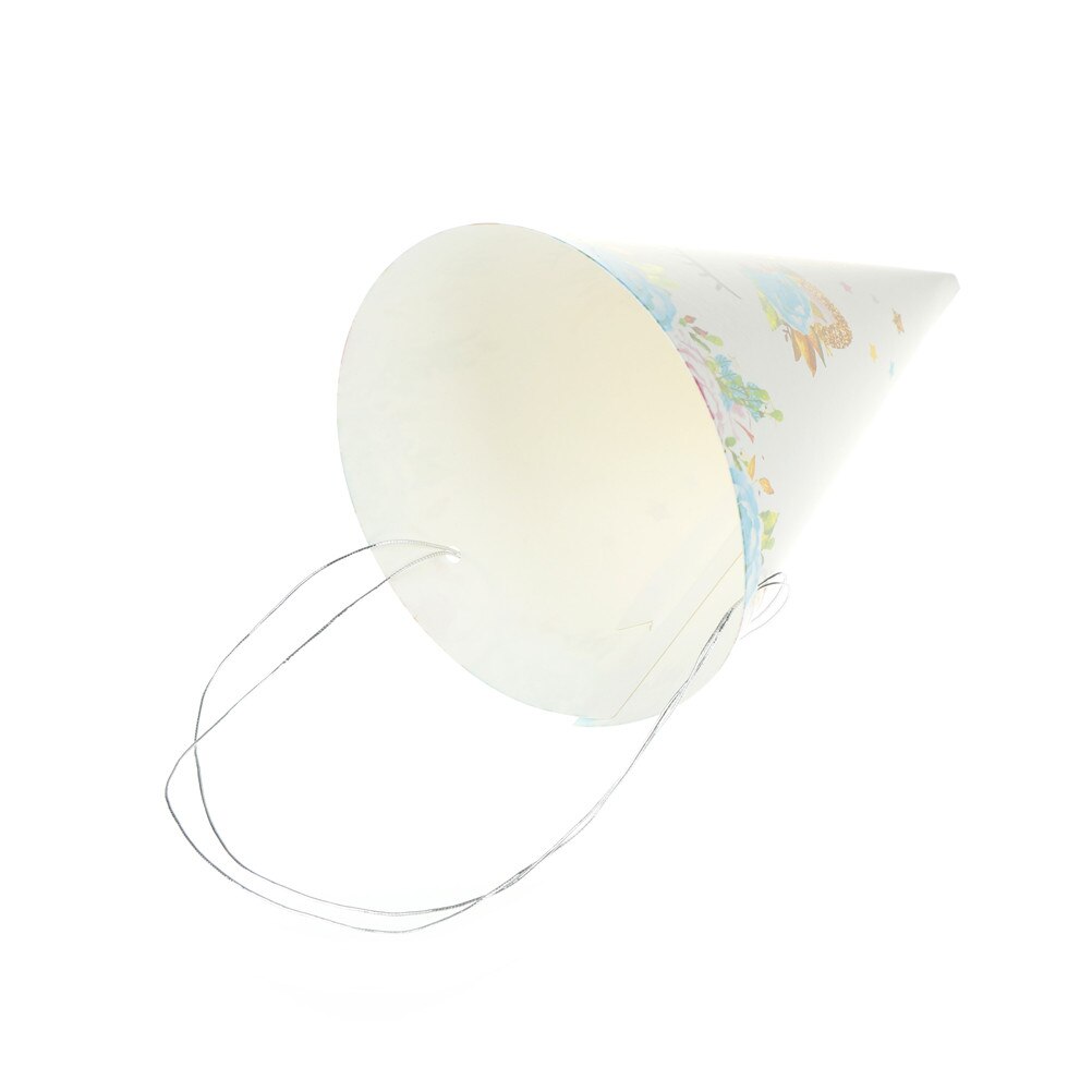 6pc/set Unicorn Happy Birthday Hat Party Paper Hat Kids Event & Party Supplies Girl Boy Birthday Party Decoration