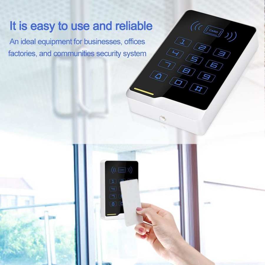 DC12V Door Access Control Unit Kit Access Card Device Lock with Power Supply