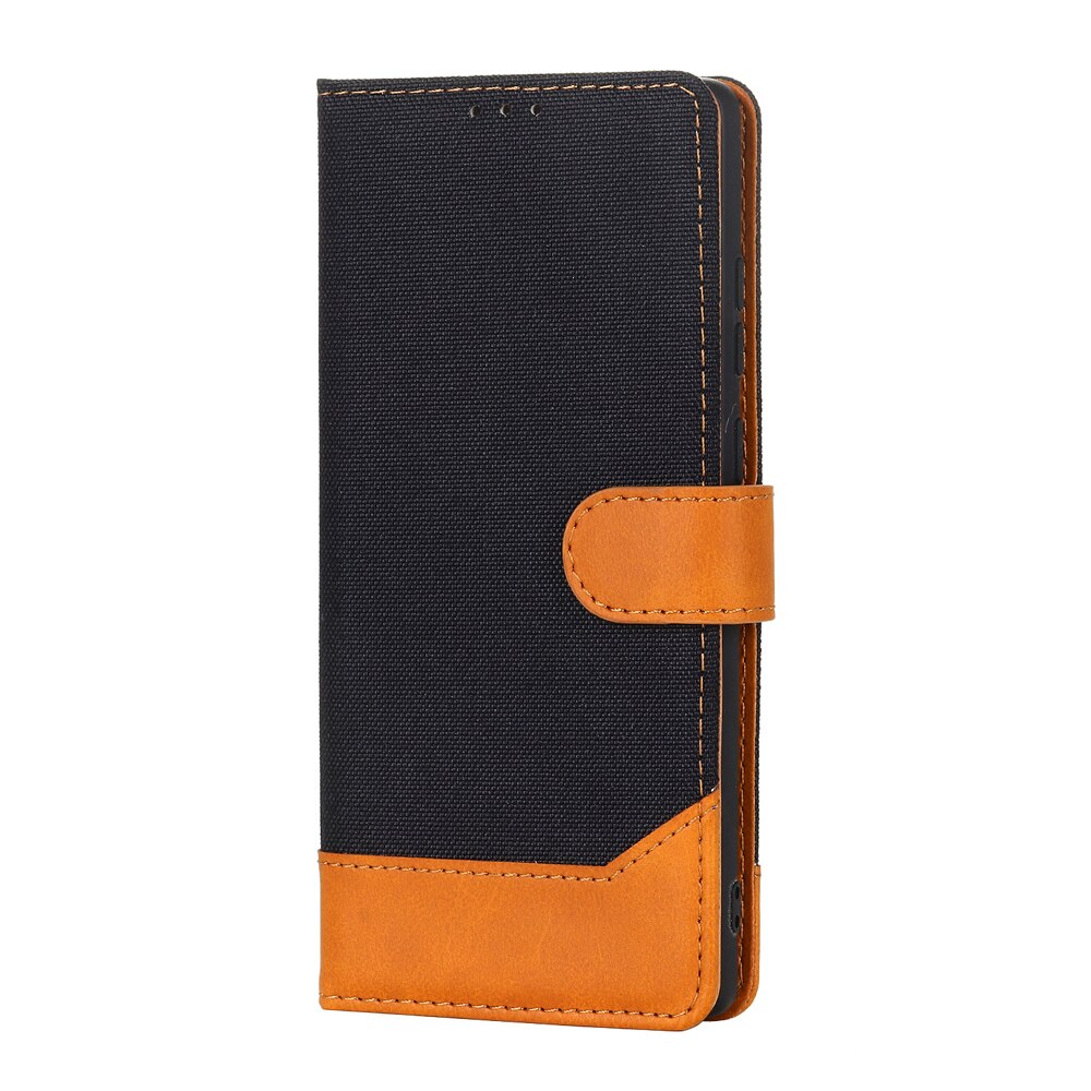 Portemonnee Boek Case Voor Xiaomi 11 Lite 5G Ne Cover Leather Card Stand Phone Protector Shell Etui Voor Xiaomi 11 Lite Ne Flip Cases: BW Black